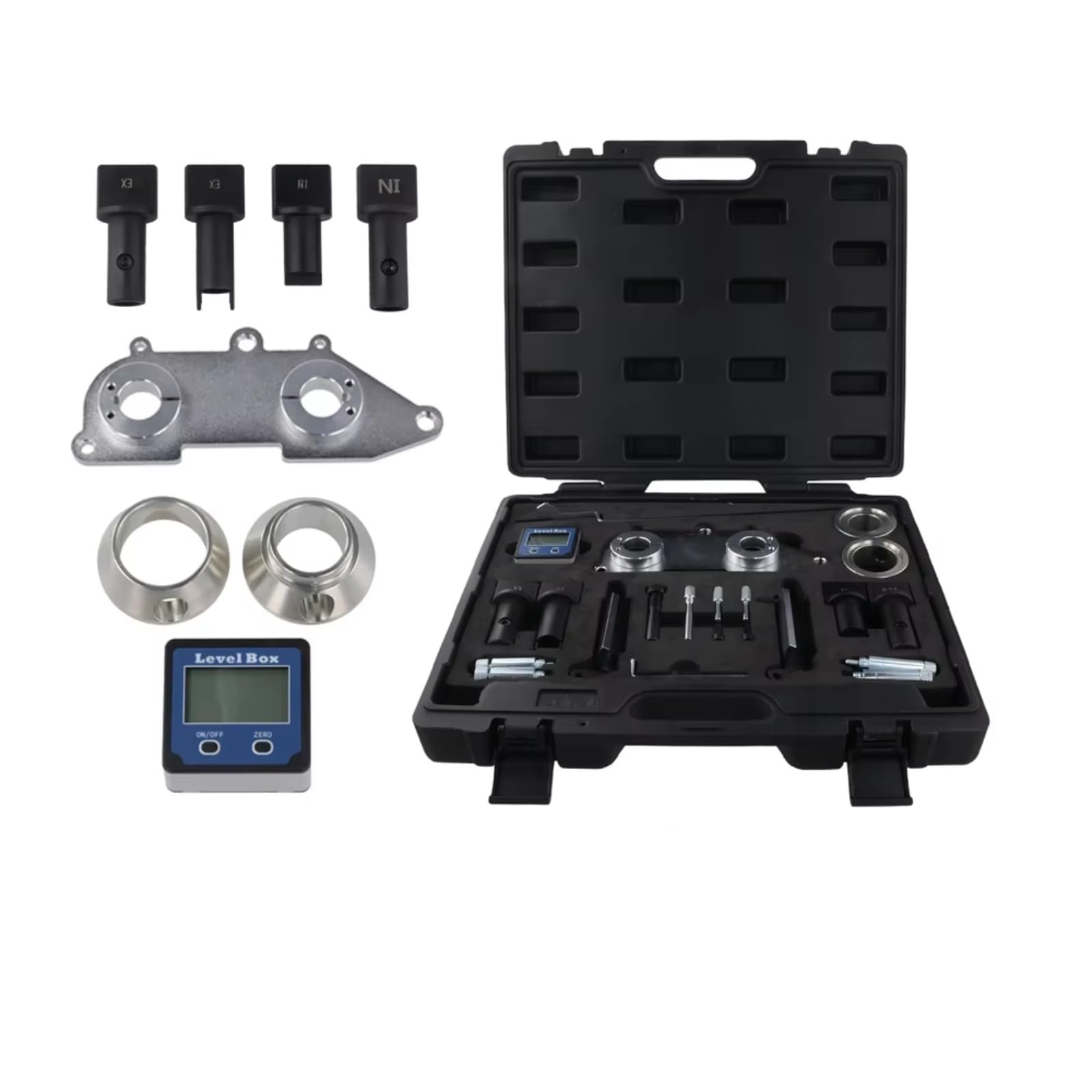 Strumento Bloccaggio Motore Compatibile con per Golf VII VIII 2017- per Passat 2018- per Polo 2017-2021 1.5L TSI Kit di Strumenti per La Regolazione Dell'albero A Camme del Motore