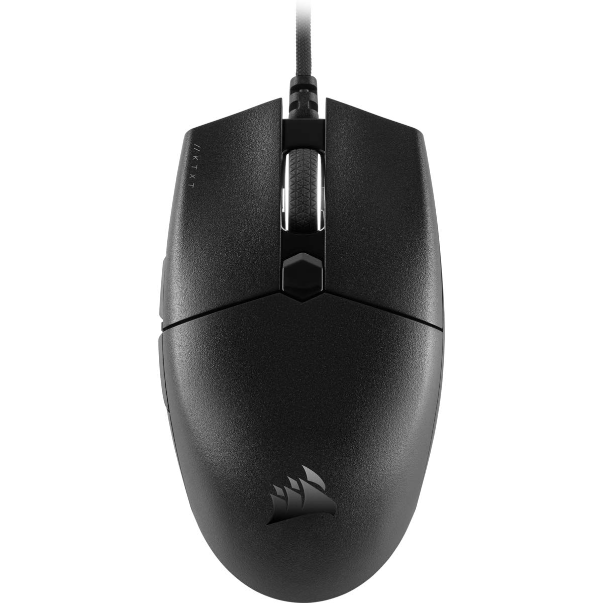 Corsair KATAR PRO XT Mouse Gaming Leggero, Forma Simmetrica, Per Una presa Claw oppure Finger, Pulsanti con Tecnologia Corsair QUICKSTRIKE, Sensore Ottico da 18.000 DPI, Nero