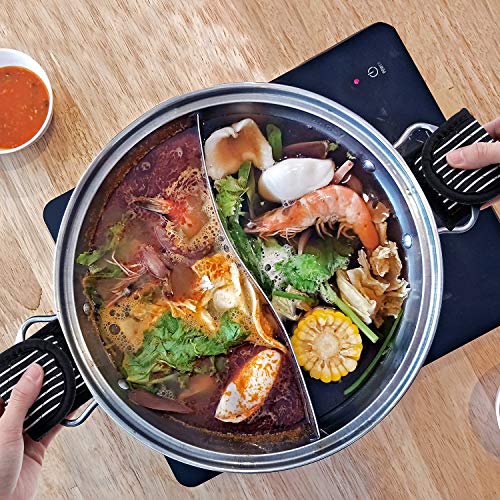 4 Pieces Hot Pan Handle Sleeves Heat Resistant Covers Non-Slip Holders For Home Kitchen Cooking Tools (Classic Styles) #TOP5