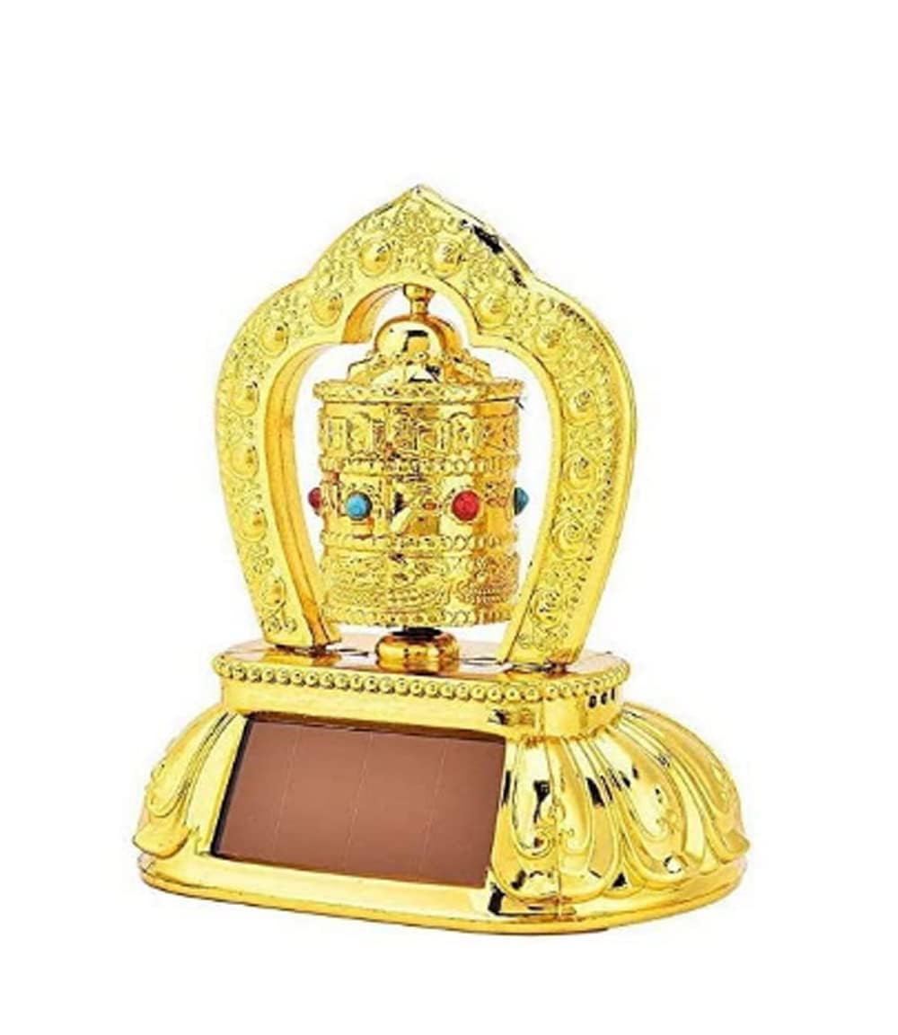Tibetan Solar Car Charm - Feng Shui Good Luck -1