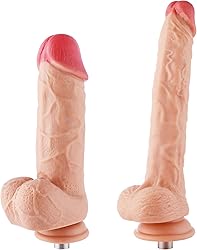 Accesorios para máquinas sexuales Juguete 3XLR Consoladores realistas, 3 conectores XLR Consolador flexible con bolas para máquinas de empuje Accesorios Consolador realista Juguetes sensoriales