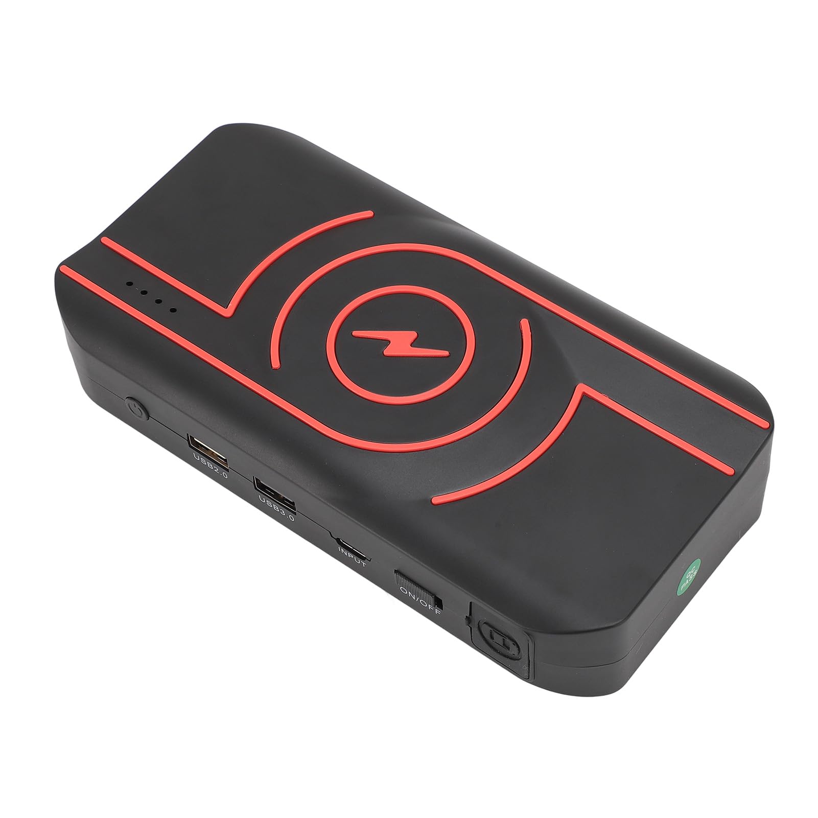 Booster Batteria per Auto con Torcia a LED 8000mAh Alimentazione Mobile per Situazioni di Emergenza