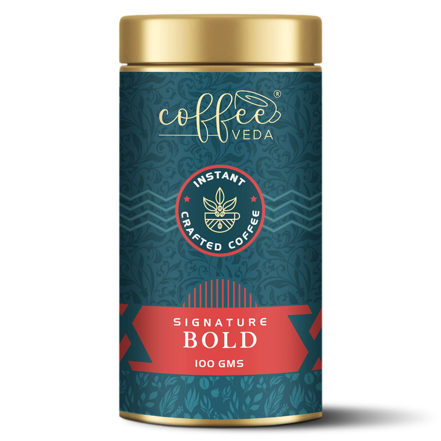Sponsored Ad - CoffeeVeda Signature Bold Instant Crafted Coffee Powder Can 100 Gms