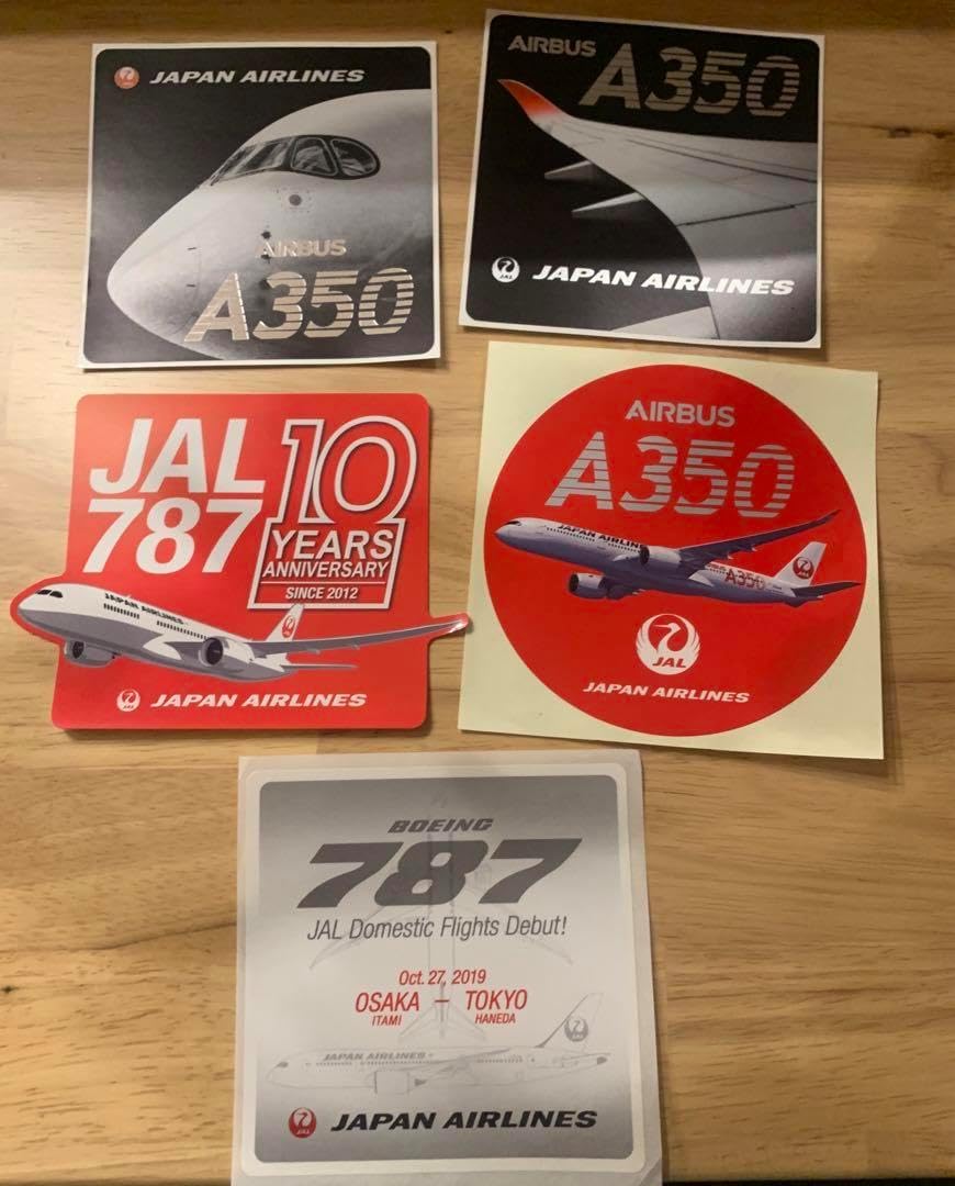 日本航空 JAL AIRBUS 限定ステッカー JAL A350-900 TOKYO 2020 搭乗