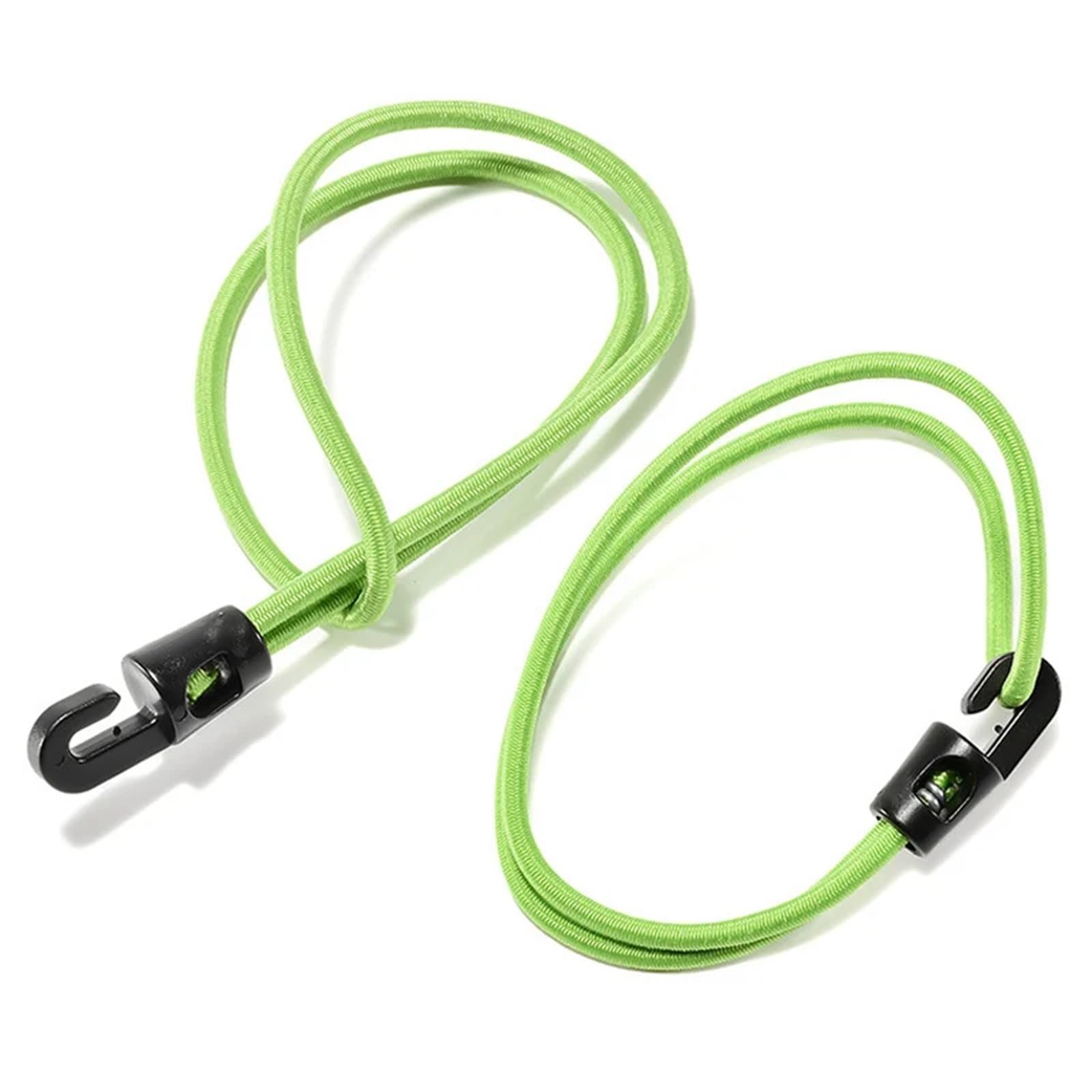 Cuerda EláStica con Gancho Juego de 5 Cuerdas elásticas for Equipaje, de Alta Elasticidad, for Bicicletas, Camping y Coches. para Asegurar El Equipaje(Color2)