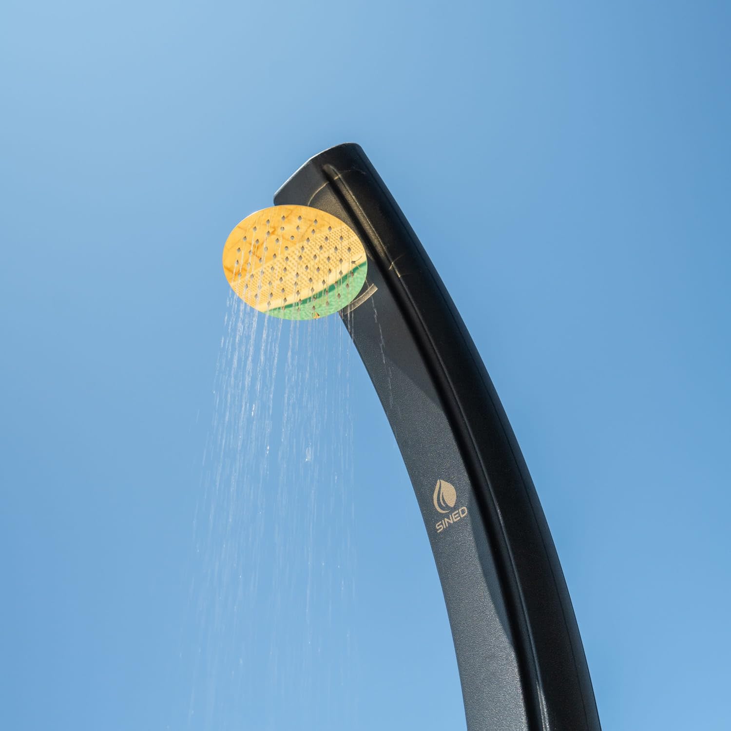 Douche Solaire XXL – Chauffage Naturel, Réservoir 40 Litres | Idéale Camping, Jardin, Piscine - 5