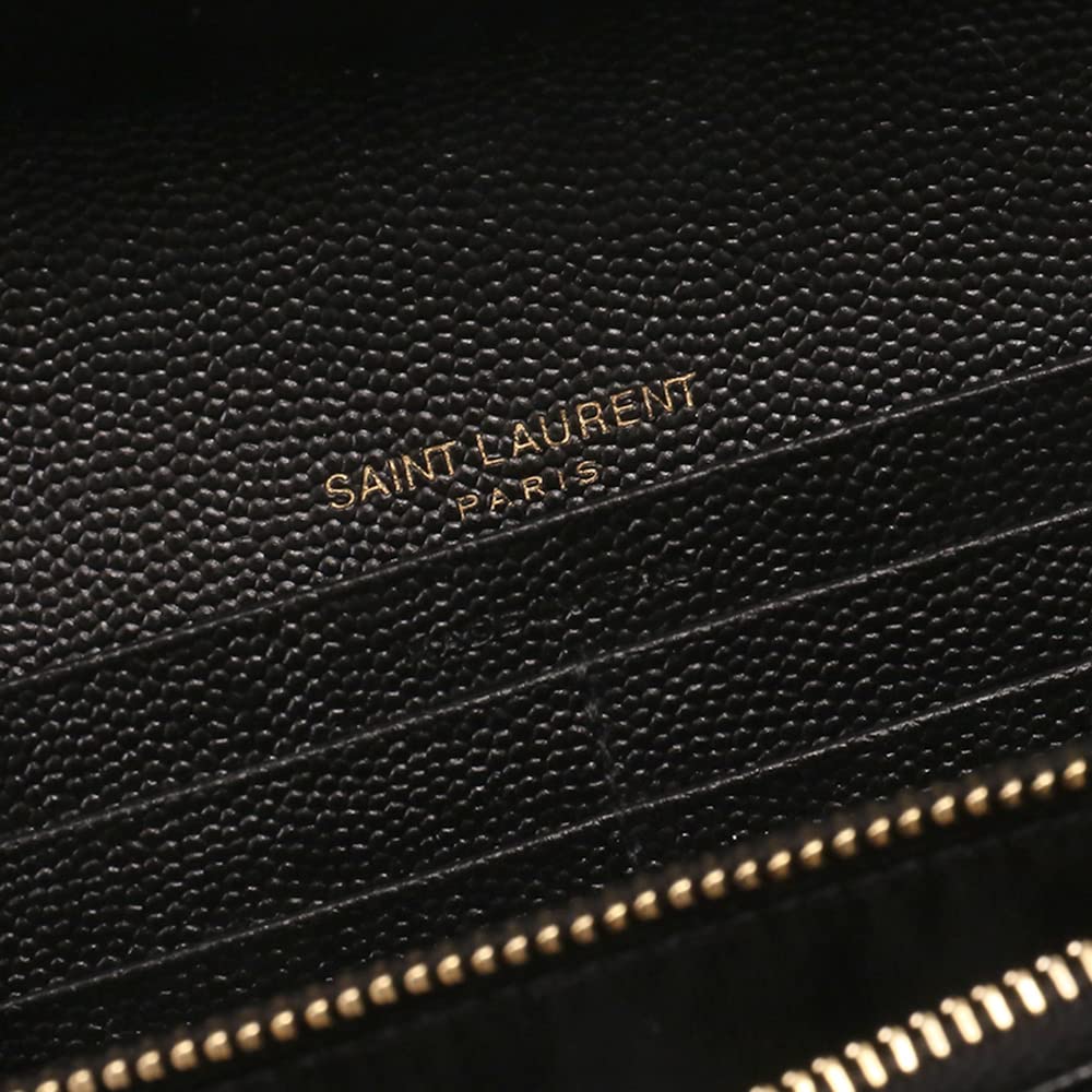 【美品】サンローラン 長財布 レディース キャビアスキン パテントレザー 黒本革 楽天市場】長財布 レディース（ブランドイヴ・サンローラン）の通販