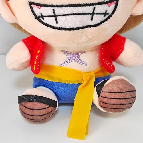 Miniatura 5 de JCvCX OP Luffy - Muñeco de peluche, almohada de peluche suave (F)