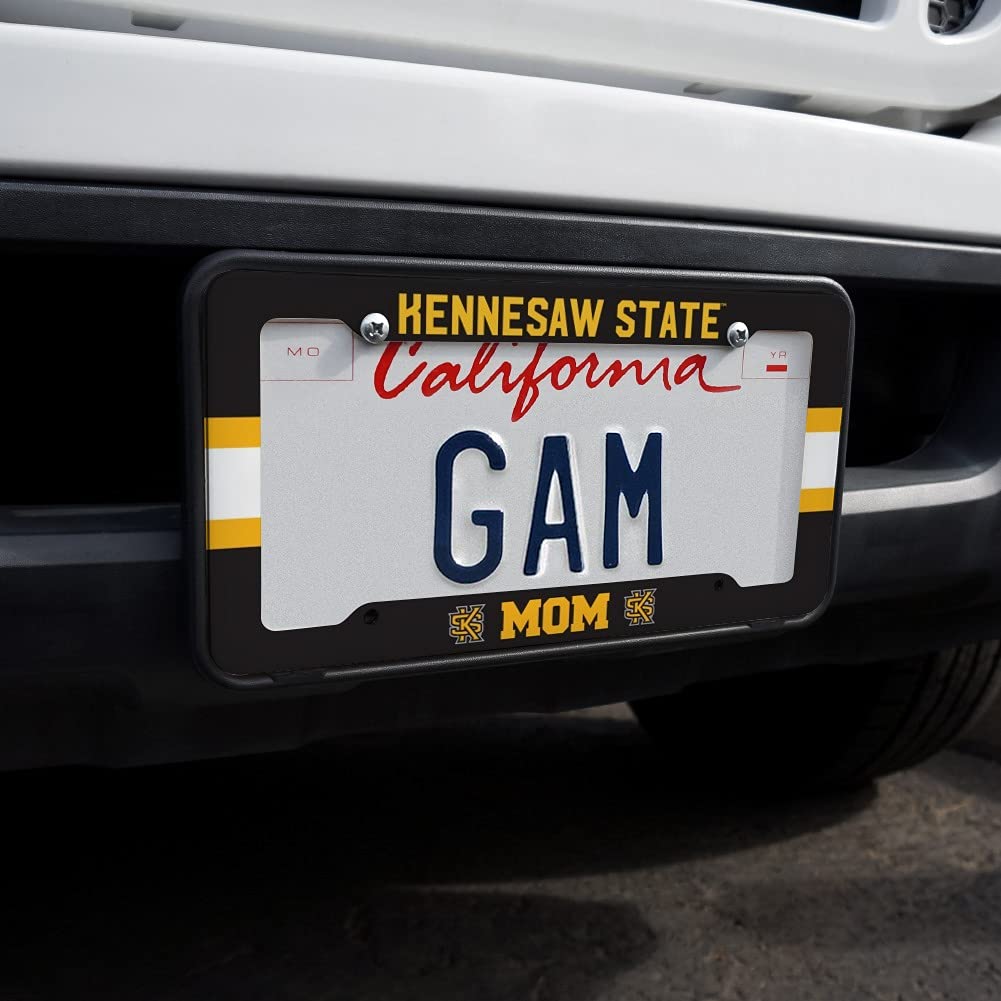 GRAPHICS & MORE Kennesaw State University Mom License Plate Tag Frame