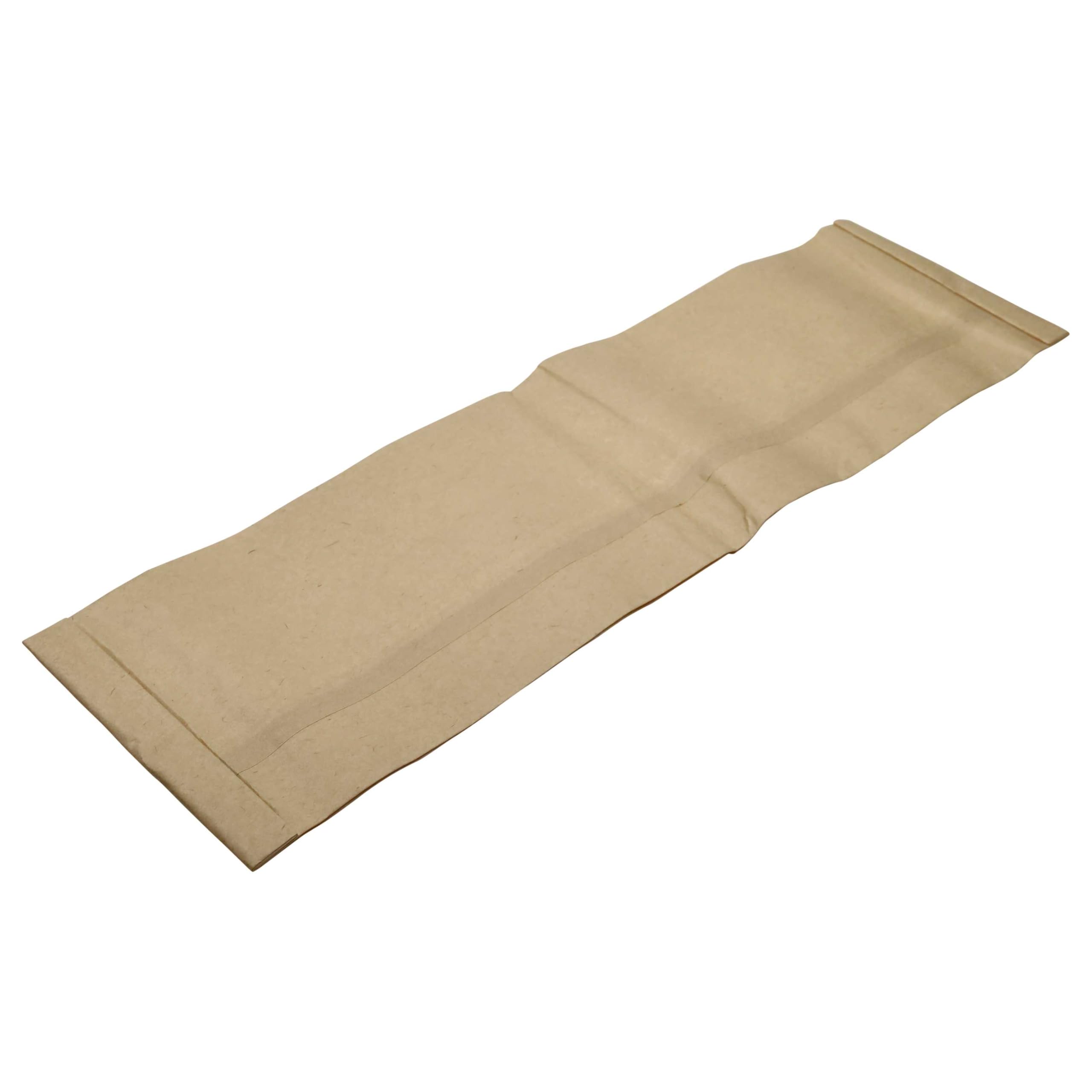 vhbw 50 x worek do odkurzacza kompatybilny z odkurzaczem Alto Attix 751-21, 751-11, 751-2M – 38 cm x 22 cm, brązowy