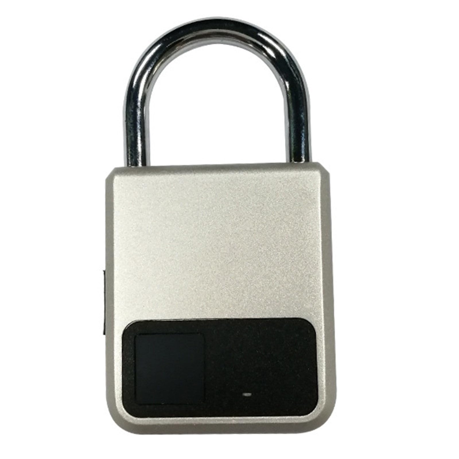 Kłódka na odcisk palca, inteligentna kłódka z obsługą ładowania USB, blokada na odcisk palca, zamek biometryczny do bagażu, plecaków, szafek szkolnych itp.,Gold