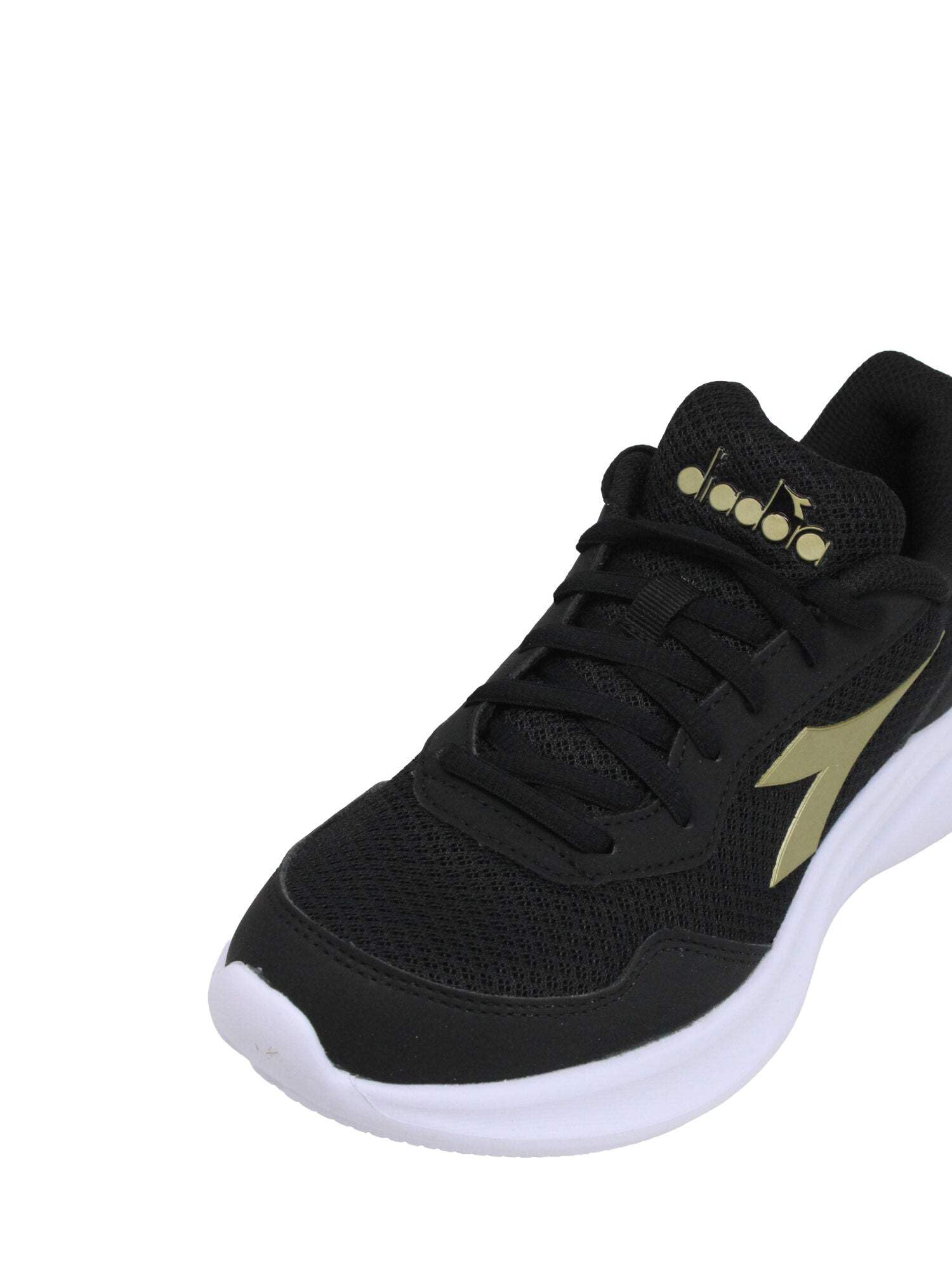 Diadora Robin 6 W Scarpe da Running Donna, Nero/Oro - 181483-C0893