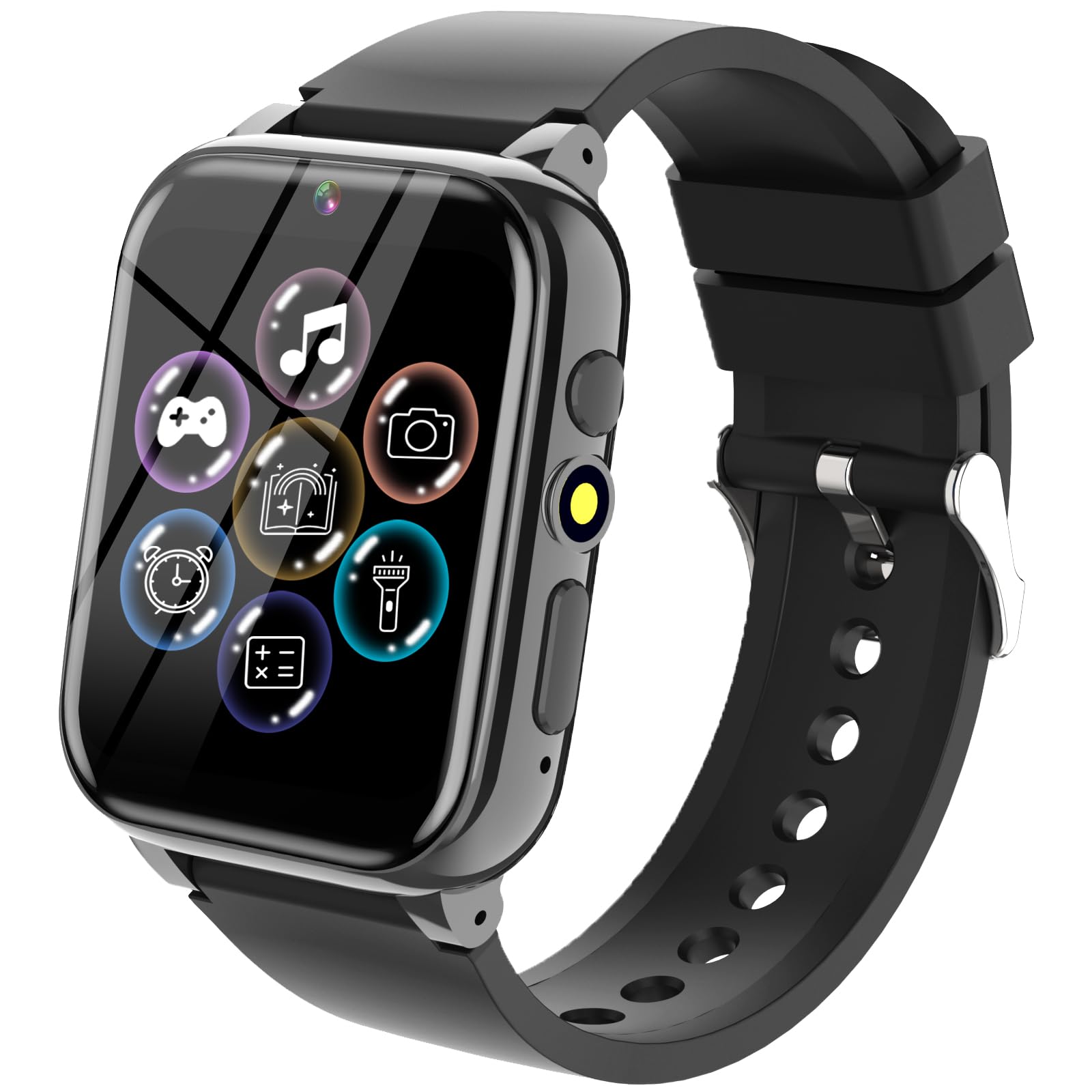 YEDASAH Orologio Smartwatch Bambini 26 Giochi, Sveglia, Schede Didattiche, Storie Audio, Contapassi Calorie, Fotocamera, Musicale, Torcia, Regalo Bambini per Ragazza e Ragazzo