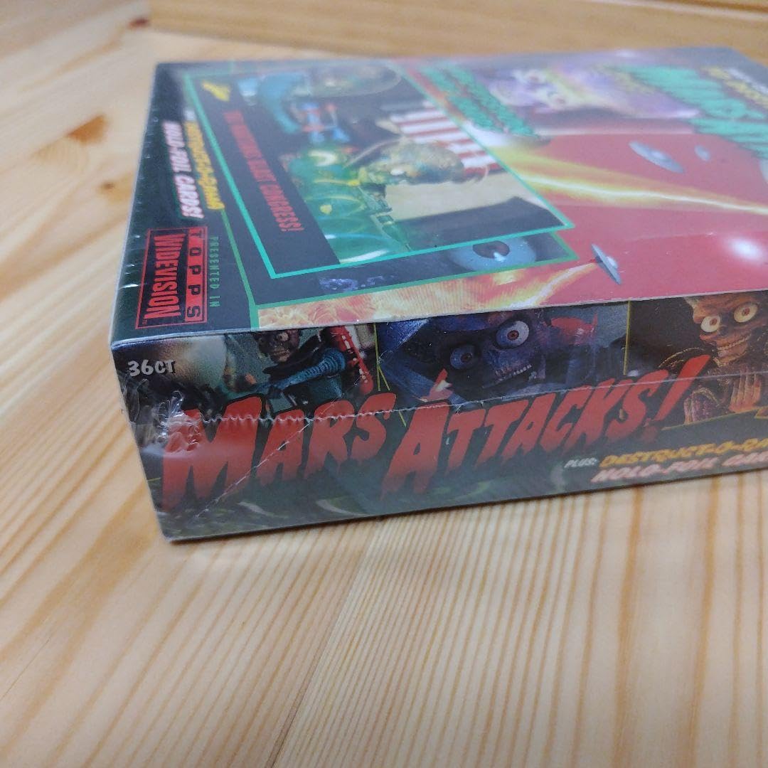 未開封・シュリンク付き】映画マーズアタックカードゲーム 未開封BOX