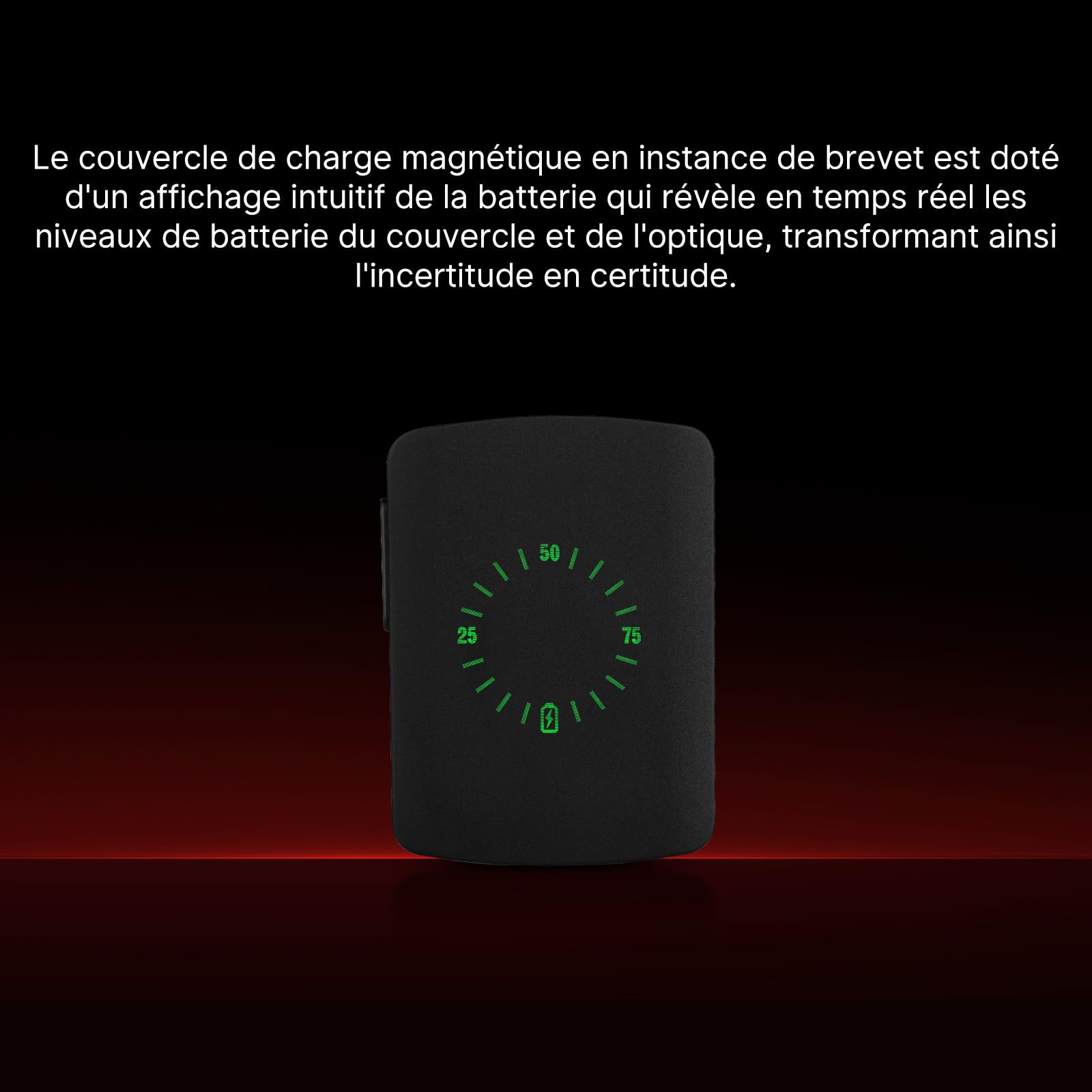 Osight Visée Réflexe Osight S IPX7 USB-C Rechargeable à 2MOA Dot et 32MOA Circle Est Une Aide à La Visée Légère pour Les Armes Courtes Utilisées pour La Chasse