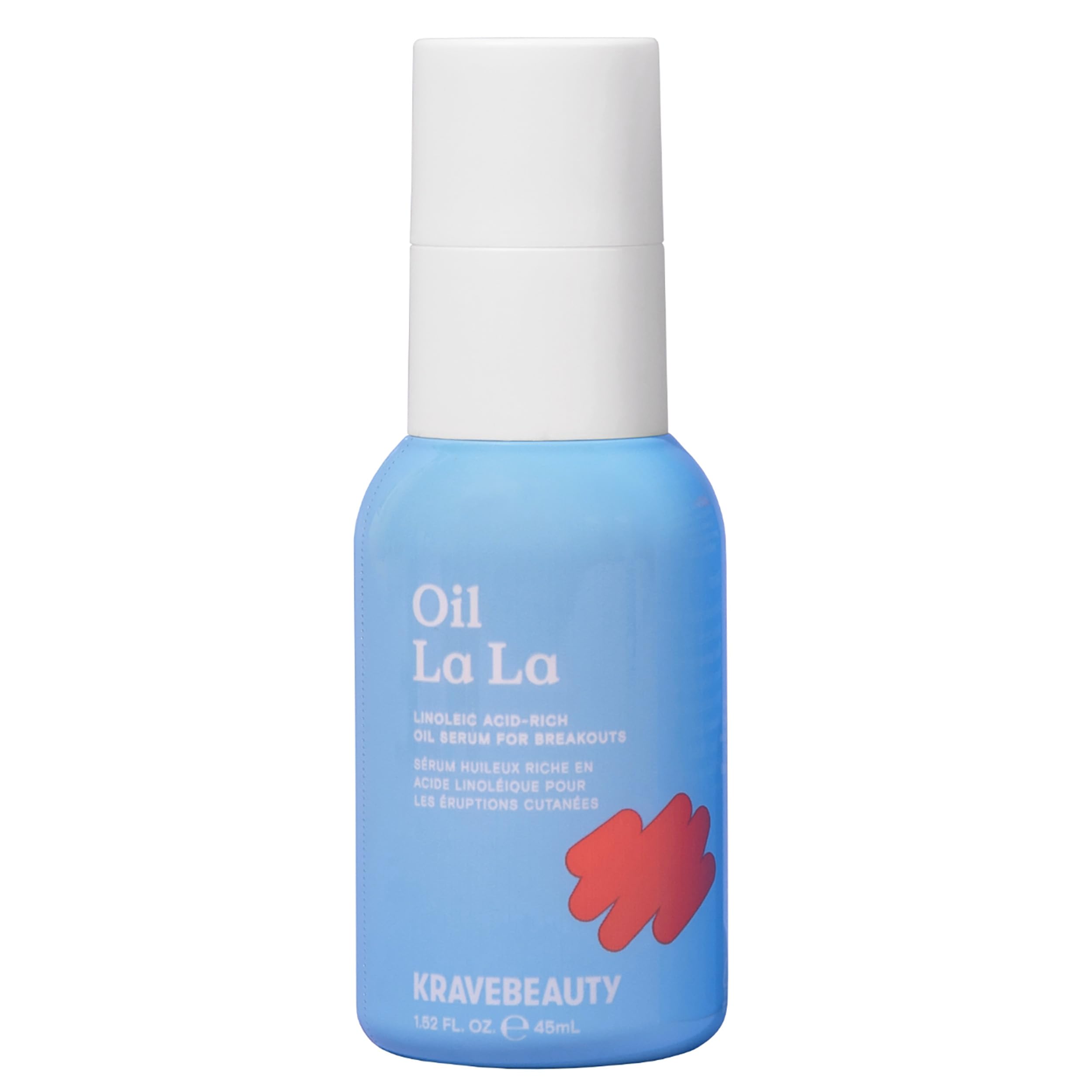 Oil La La Serum – K-Beauty Linoleic Acid-Rich Oil, Non-Comedogenic, Helps Breakouts, Clogged Pores & Dark Spots, Vegan & Cruelty-Free, 1.52 fl oz