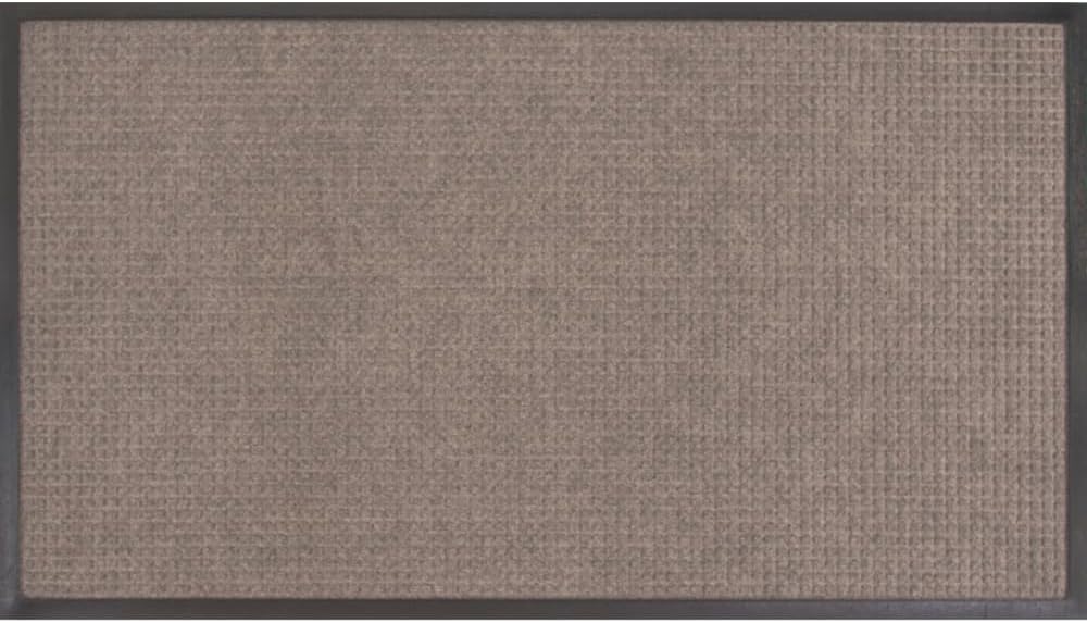 Apache Mills 3' x 5' Water Absorber Pepper Door Mat – Heavy Duty, Non-Slip, Weather-Resistant, Crush-Resistant, Superior Scraping Carpet for High-Traffic Areas – Indoor/Outdoor Entrance Floor Mat