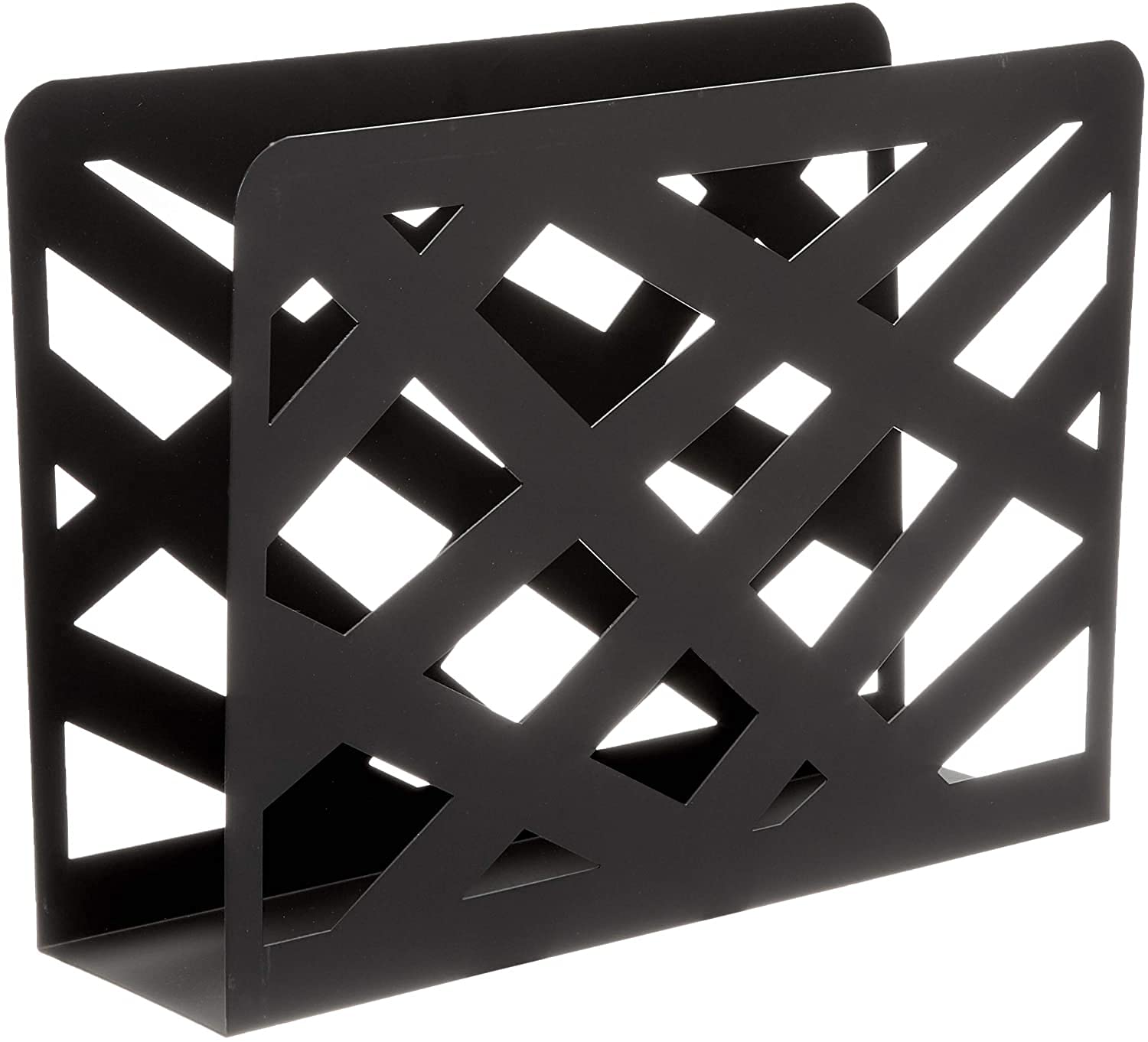 INDIAN DECOR 28518 Magazine Holder/News Rack/Newspaper Holder/Magazine Rack/Office Home Organizer Magazine Rack, 26 x 35 x 10 cm - Black-picture-10