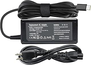 45W USB-C Type C Charger Adapter for Acer Chromebook Spin 15 13 11 315 713 311 314 R13 CB315 CP315 CP311 CB311 CP713 C933 CB5-312 CB5-312T R721 R751T Tab 10 SF713 SP714 N16Q12 N17Q5 N18Q1 N15Q13