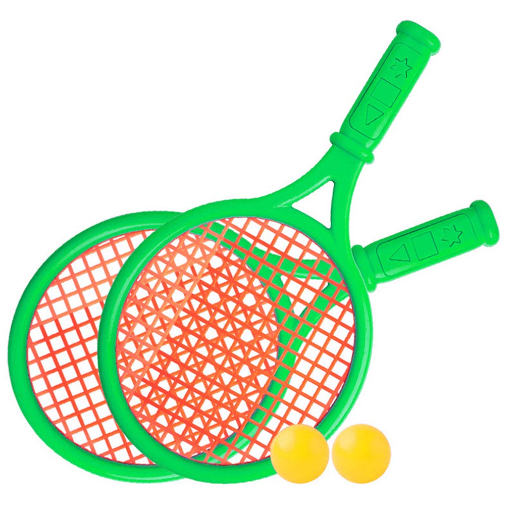 Yxian Los niños Plásticos de la Raqueta de Tenis Juegan los Deportes al Aire Libre Interactivo Sistema de la Raqueta de Tenis del la Playa Juego multijugador