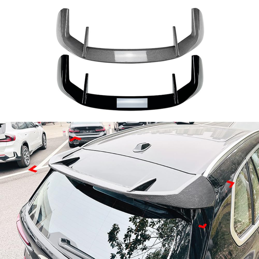 Alerón Trasero para BMW X5 G05 MP 2019+, ABS Alerón Techo Antiarañazos Spoiler Alerón Trasero del Coche Tuning Accesorio,Black