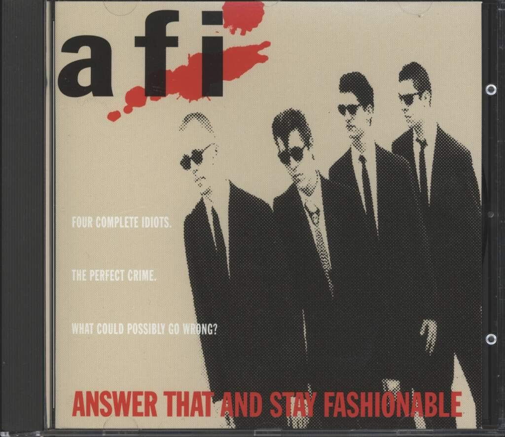 Answer That & Stay [Audio CD] Afi