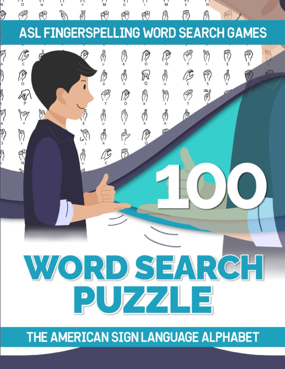 Buy ASL Fingerspelling Word Search Games Enjoyment and Entertainment