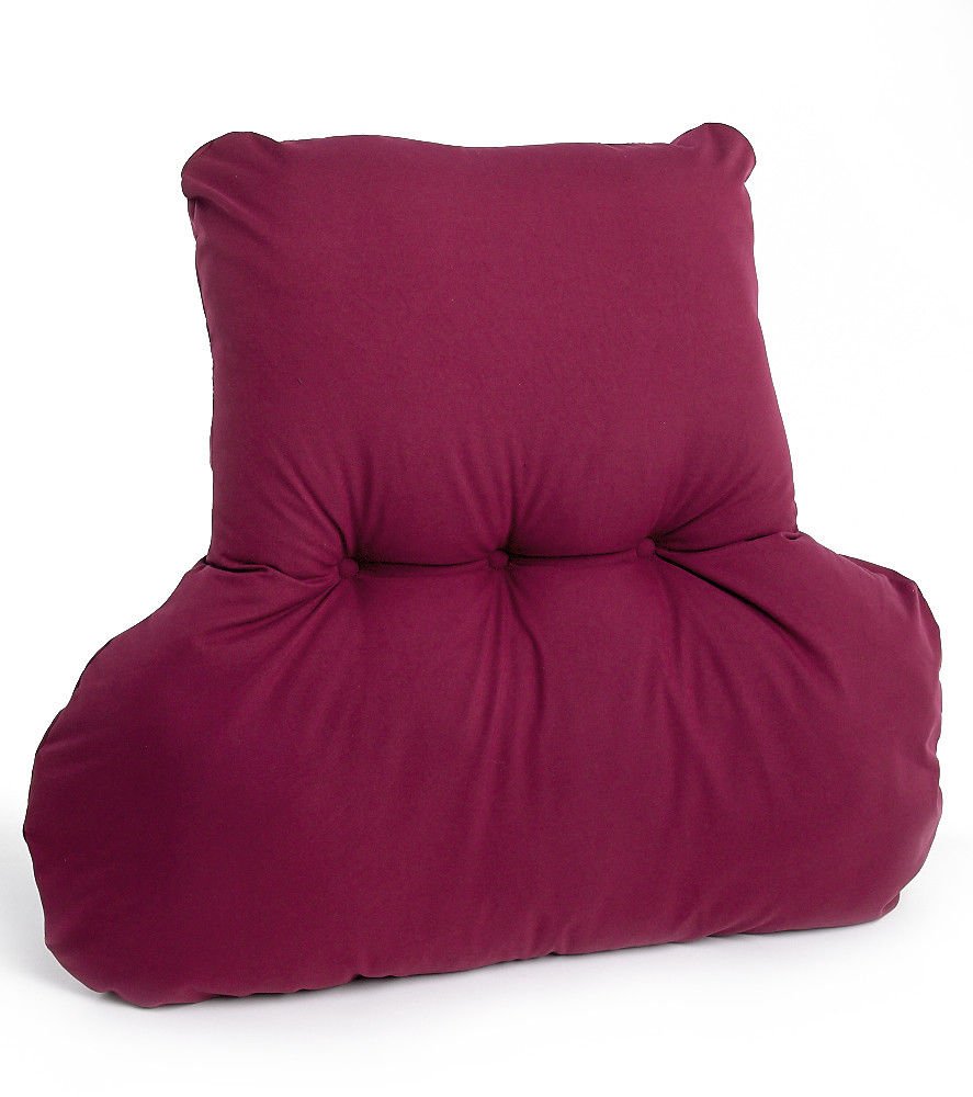 The Bettersleep Company Wine Shaped Lumbar Back Support Cushion (Wine) Perfect For Chair & Sofa Offering Comfort And Support
