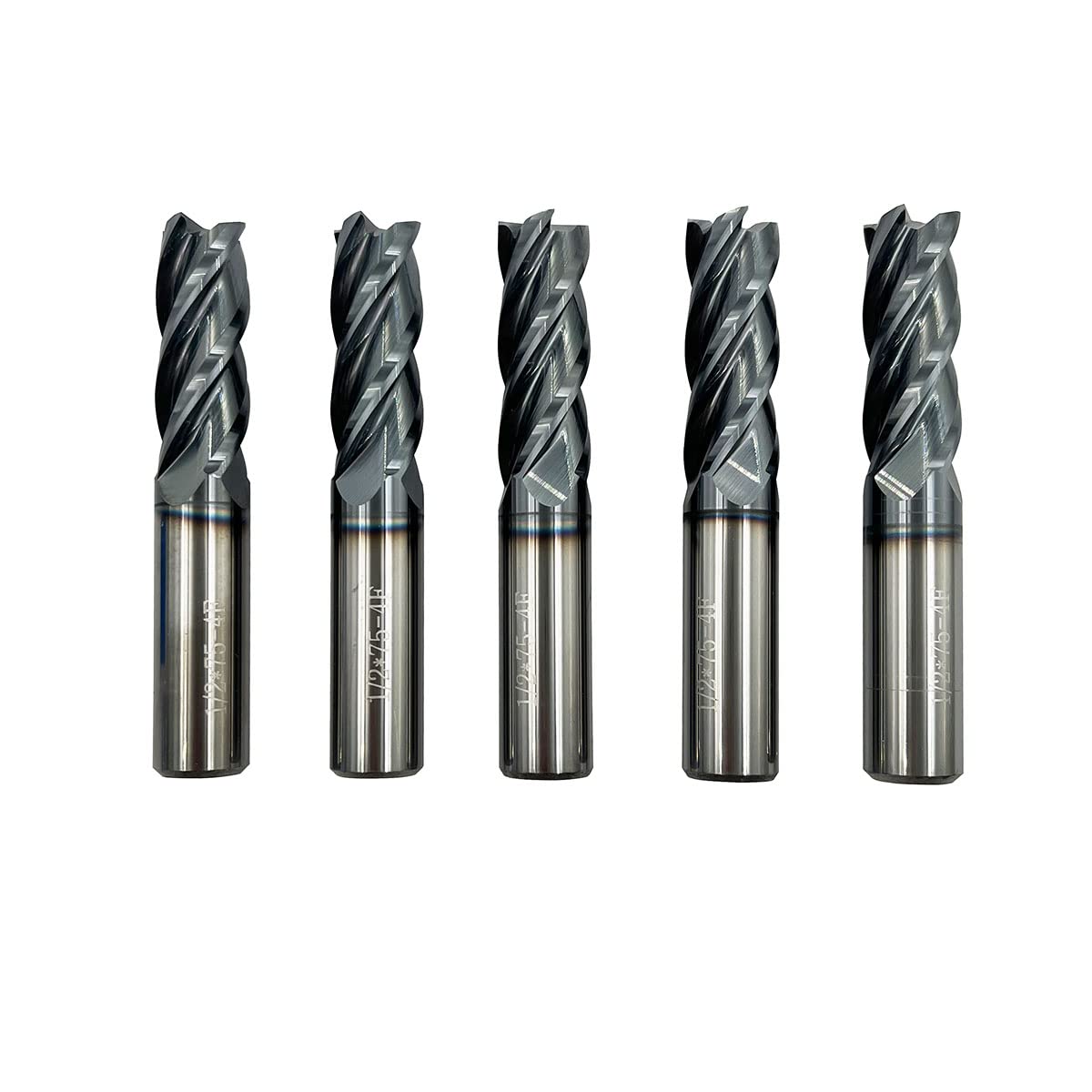 Carbide End Mill Bits Set - 5 Piece -4 Carbide End Mill Bits Set - 5 Piece -4