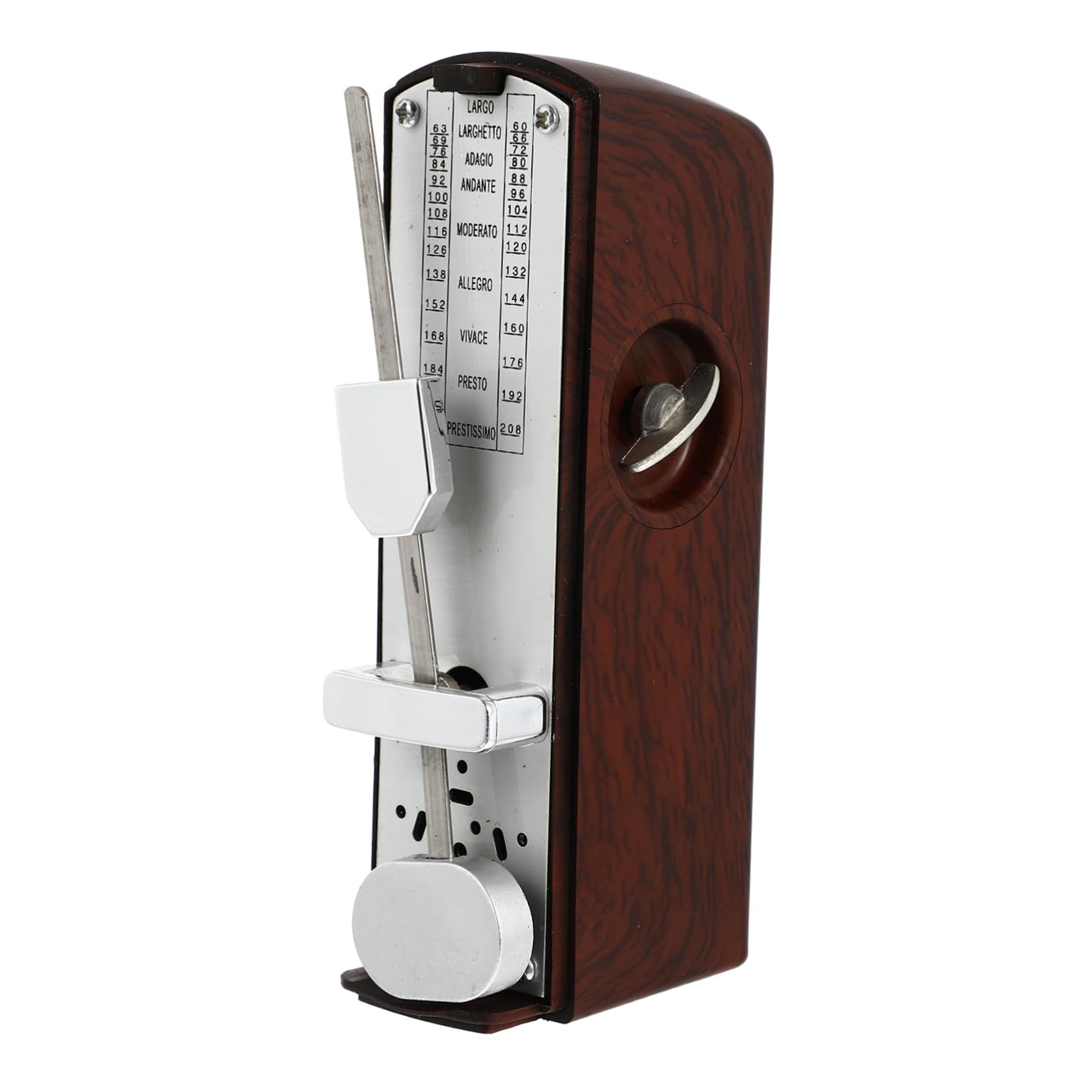 CIMAXIC 1Pc Mechanical Metronome for Violin Piano Guitar Portable Music Timer with Precise Rhythm Tracking for Beginners Practice Aid for Musicians