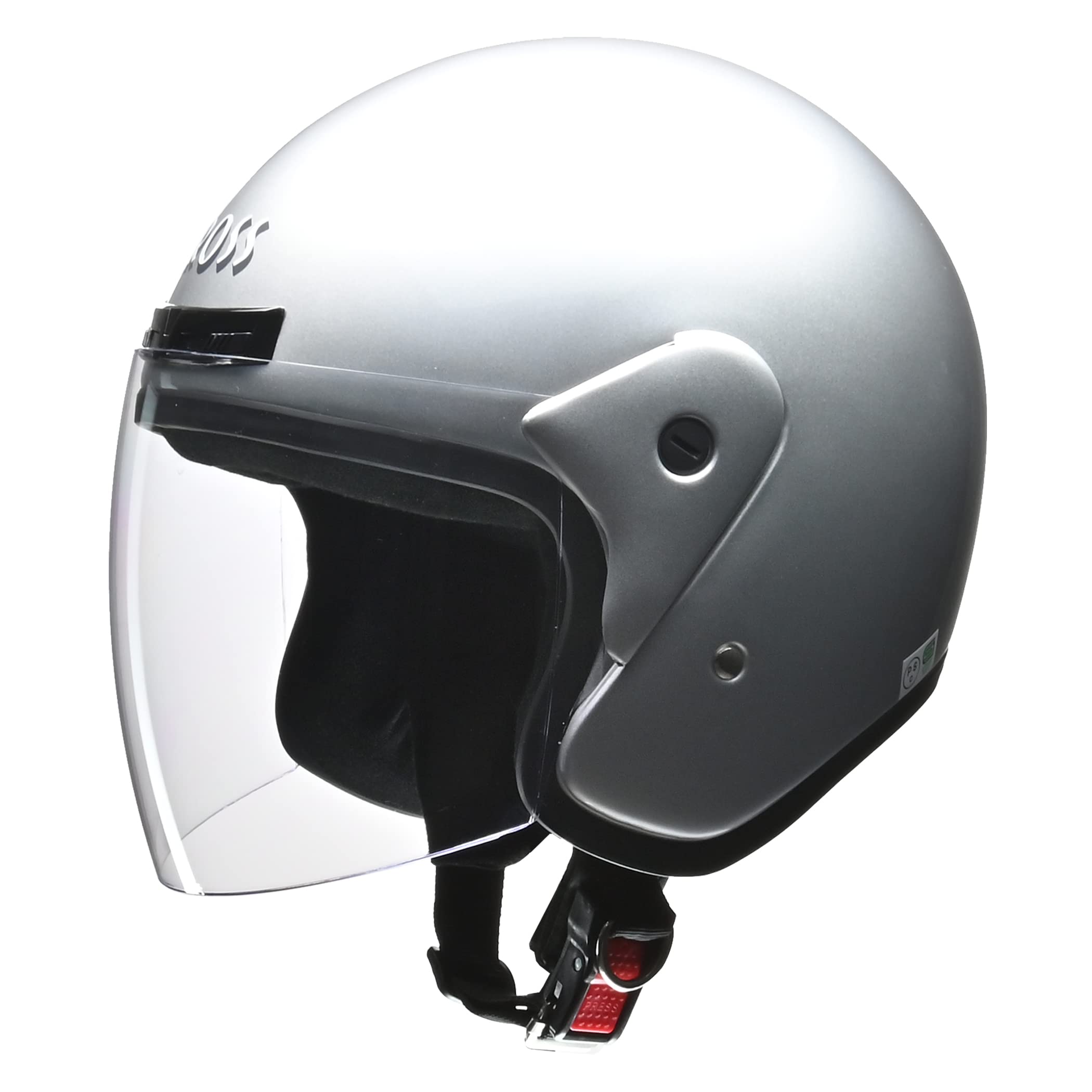 リード工業(LEAD) バイクヘルメット ジェット CROSS シルバー CR-720 -商品画像