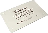 Carlisle Saf-T-Grip CBM1016 Non-Slip Cutting Board Mat 16x10 Inch - NSF Certified, Dishwasher Safe Grip for Boards & Appliances