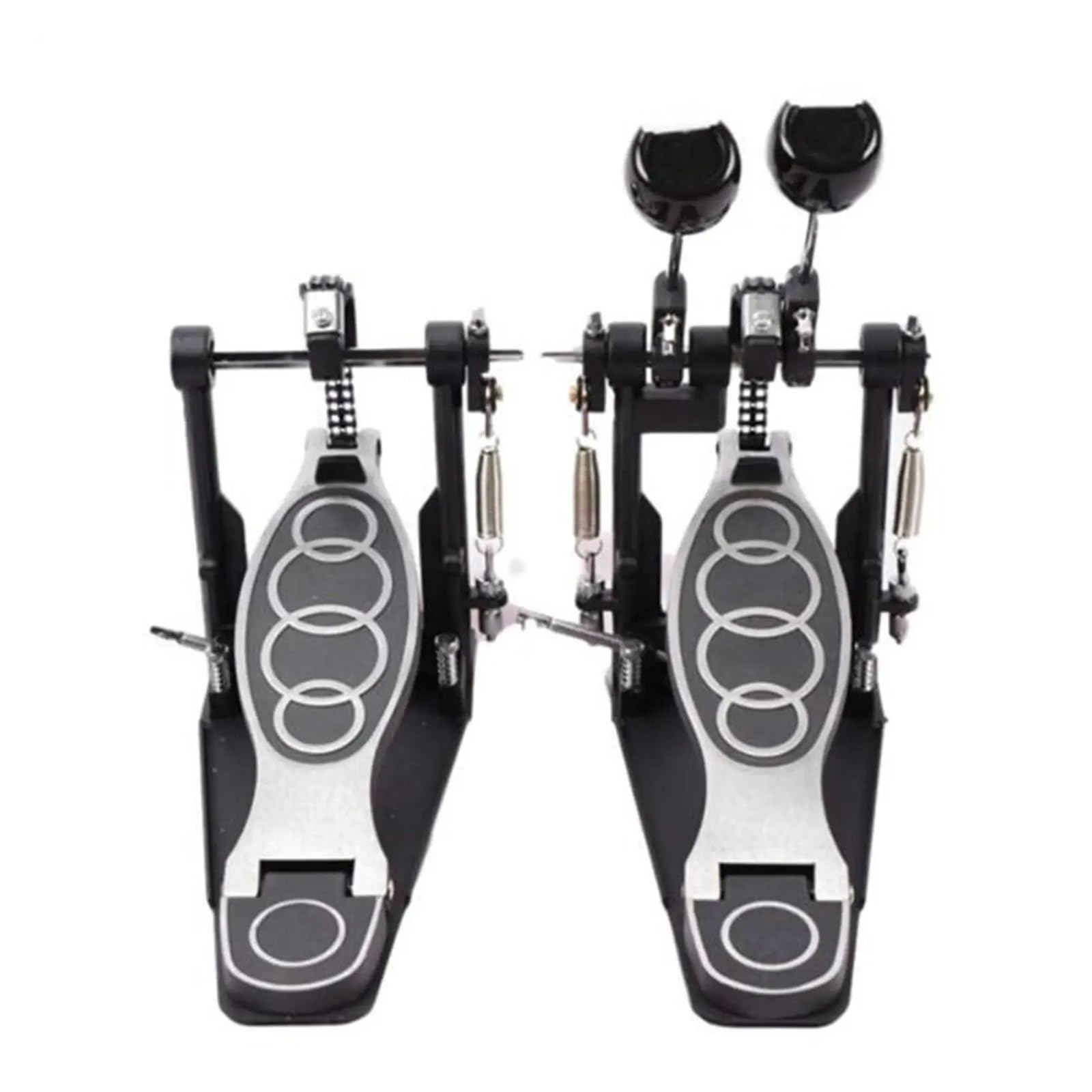 Pedale doppio Pedale for percussioni a due catene con trasmissione a catena Pedale contrabbasso for gli amanti della batteria elettronica Batteria jazz Batteristi con grancassa