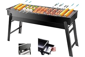 24"x13"x9" Portable Charcoal Grill for Outdoor Adventures
