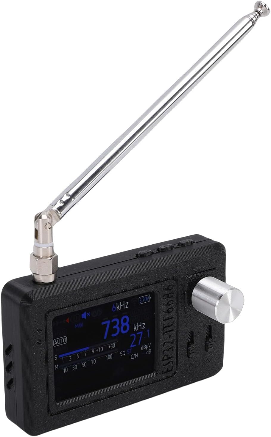 Portable Micro Radio, FM LW MW SW Pocket with Fit for Main Control Chip, Outstanding Selectivity and RDS Display
