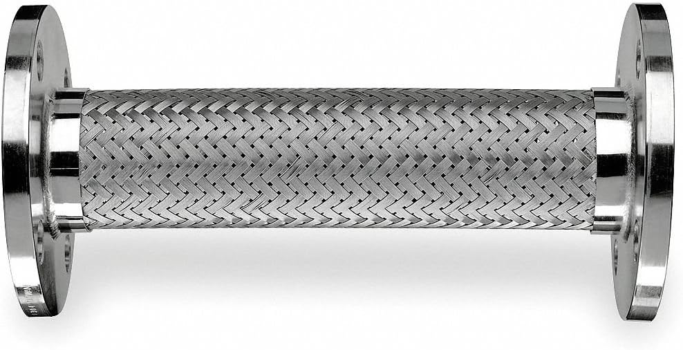 Hose Master Flexible Metal Hose, 11"L x 6" Dia, Stainless Steel