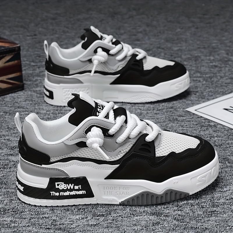 Men's Fashion Sneakers Casual Sports Shoes, All-Season Low Top Lace-Up Trainers for Everyday Wear, Sports & Outdoor Activities2