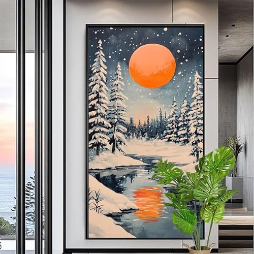 G  LbghG h lC DIYG fW^G ɂG LbgŃyCg Paint By Numbers X ʉ hG lp S q̂߂̃Mtg  Ǐ z[ ItBXi40x120cm,