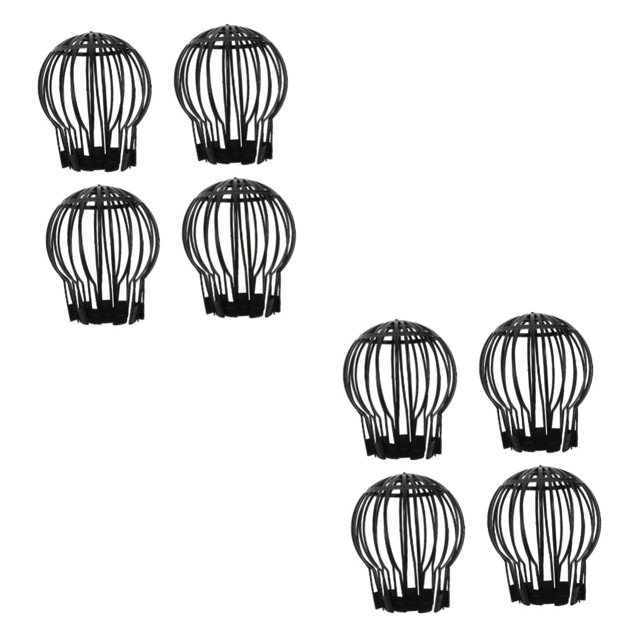 UPKOCH Gutter Strainer 8 Pcs Floor Drain Anti-blocking Mesh Cover Sink Plastic Filter Tool Gutter Guard