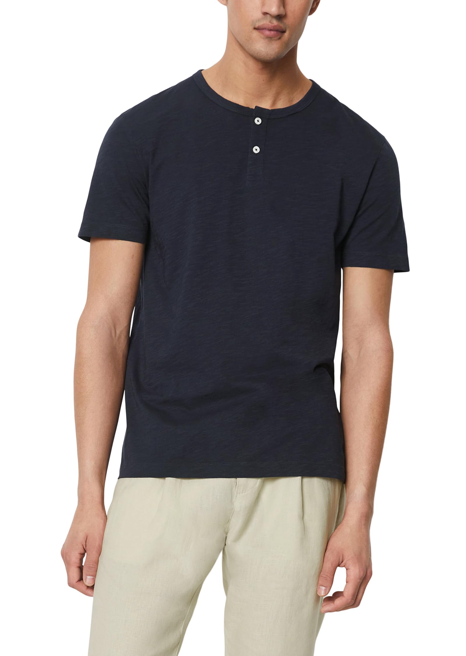 Marc O'Polo Men's 436217651236 T-Shirt, Blue, XS