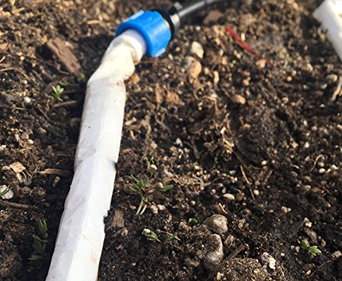 Blumat EasySoak 100’ Automatic Watering Slow Soaker Hose System for Gardens, Greenhouses, and Farms – Flow Restrictor, Adapters, and Fittings Included - Thumbnail 2