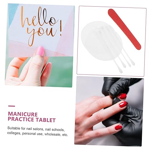 20bags Cosmetic Kit Disposable Facial Pads Makeup Swabs Nail Trimming Tools Lightweight for Travel Home Care Essential for Makeup Removal Skin Cleansing
