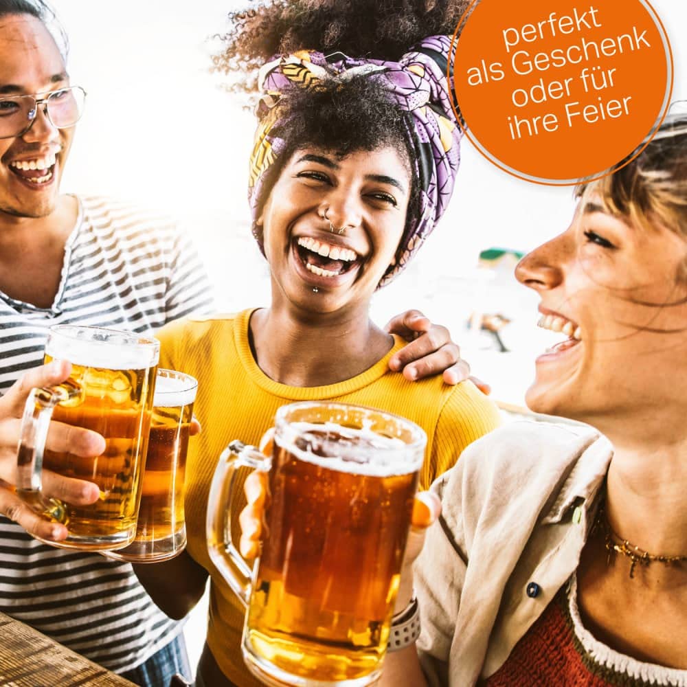 Leonardo Bierseidel Bester Trainer - Bierkrug 0,5l mit Laser-Gravur - Geschenk zum Saisonabschluss, Meisterschaft - Bester Trainer der Welt
