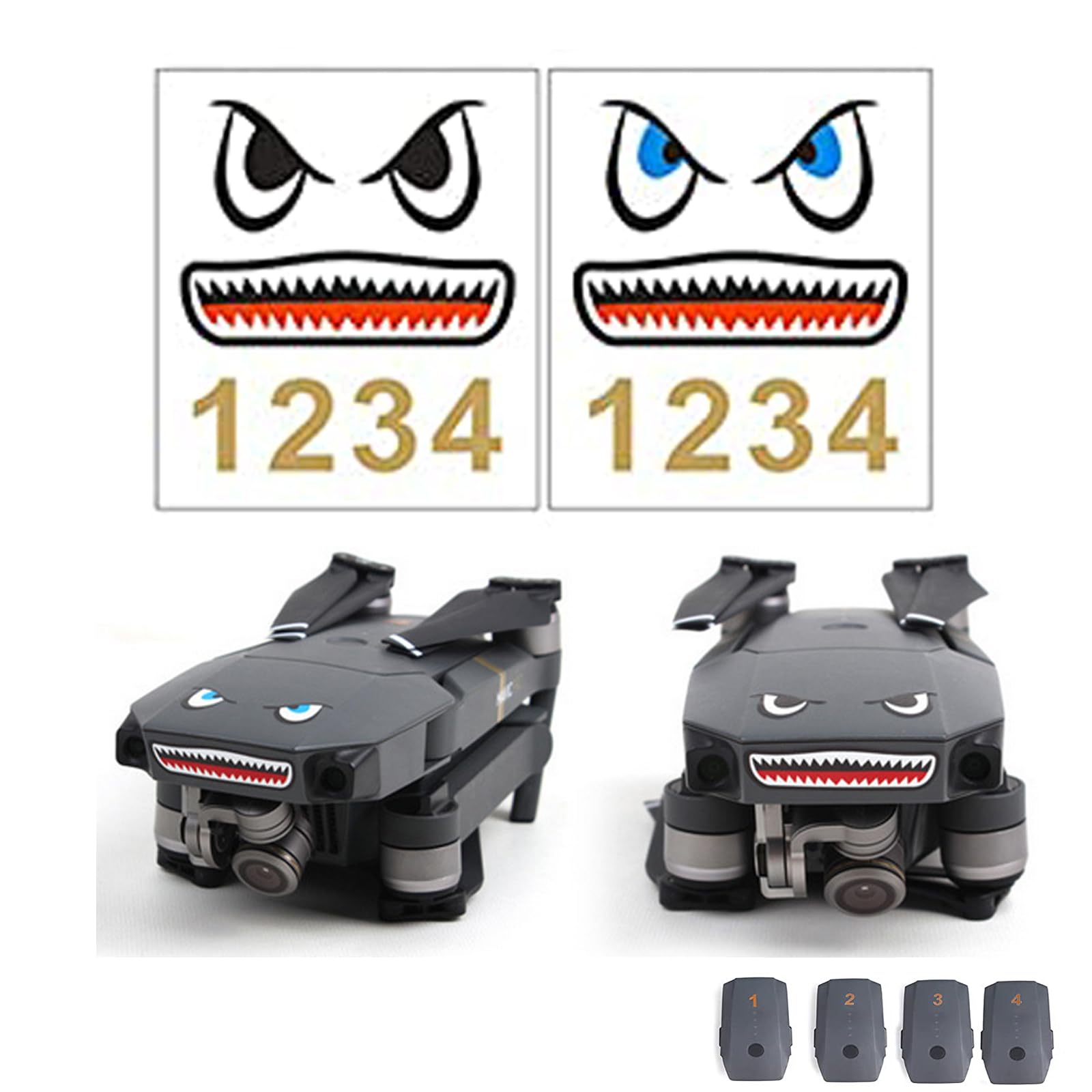3M Universal Drone Sticker for DJI Flip/NEO/Air 3S/Mini 4K/3 Pro Drone Accessories