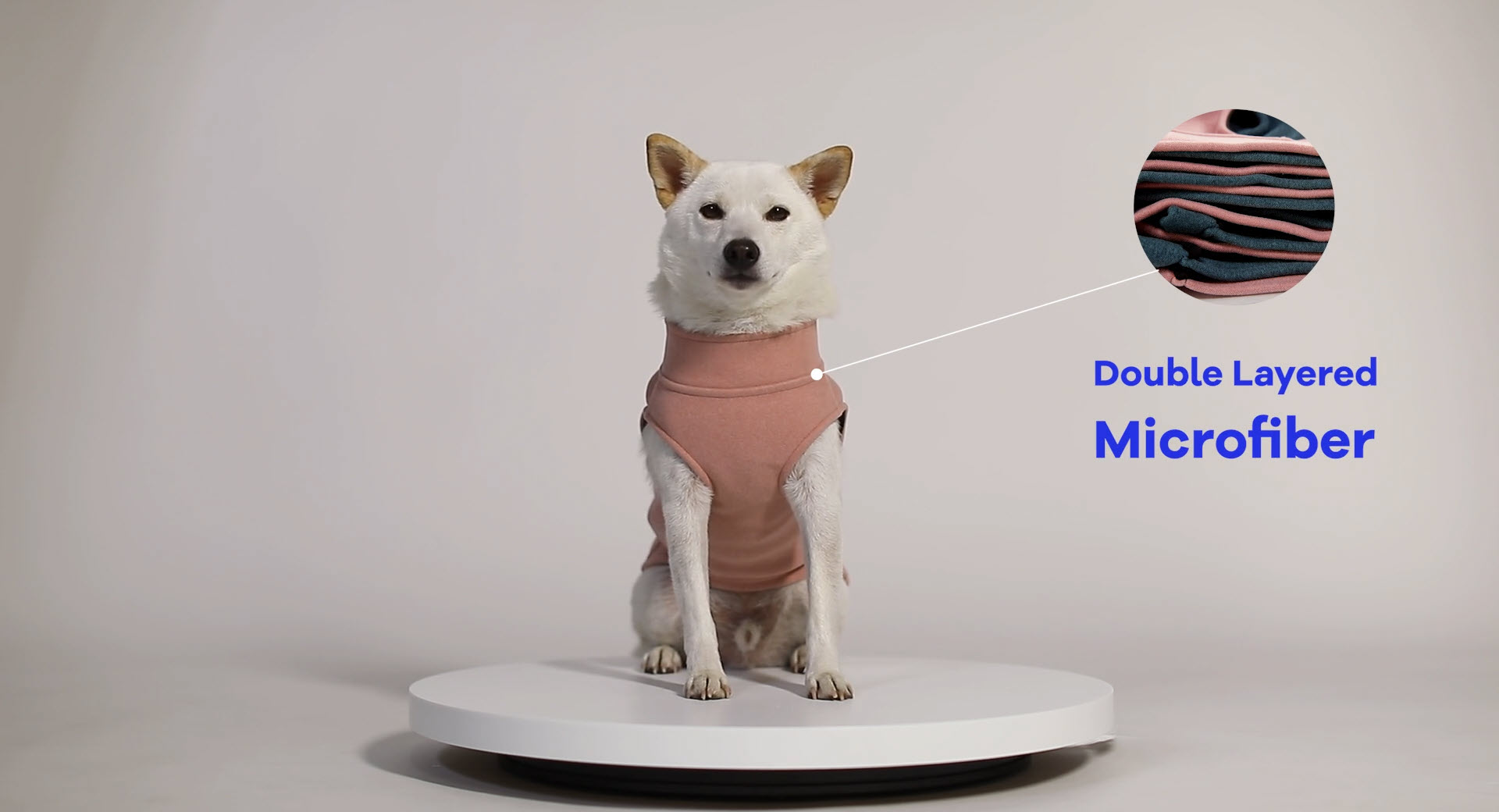 Gooby Microfiber Stretch Fleece Vest For Dogs – Warm Pullover Dog Sweater, No Zippers, 10 Sizes From XS To 6XL, Pink