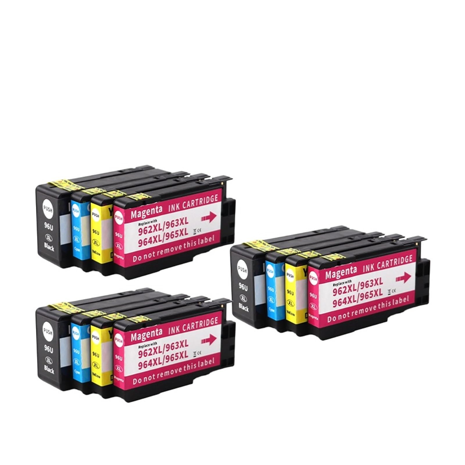 Sostituzione Cartucce D'inchiostro 963 963XL Compatibile For HP 9010 9015 9020 9025 | Cartucce d'inchiostro ad alta resa 963XL compatibili con OfficeJet Pro le stampanti(3set)