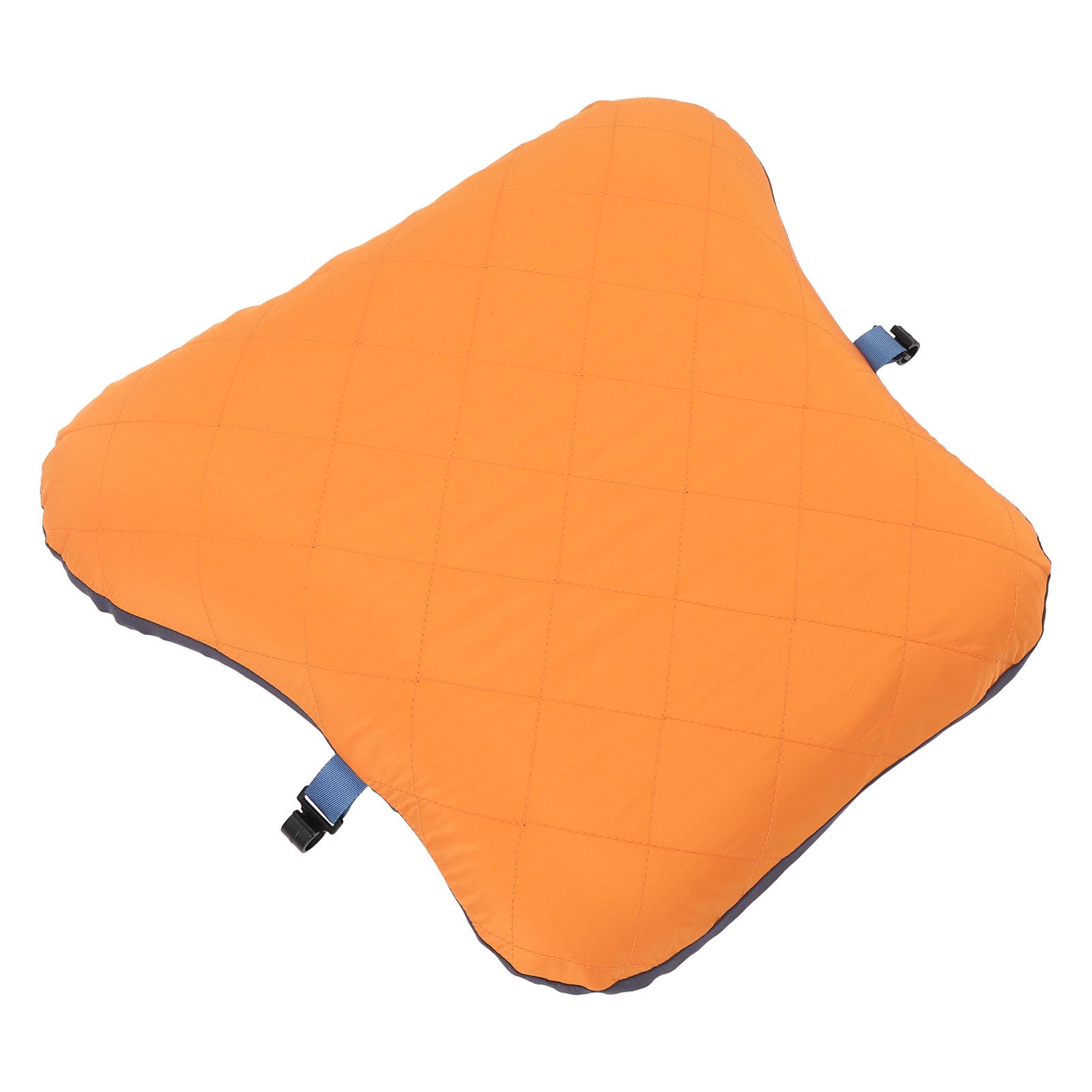 Ymiko Inflatable Lumbar Support Cushion Comfortable Adjustable Lower Back Pillow Office Chair Travel (Orange)