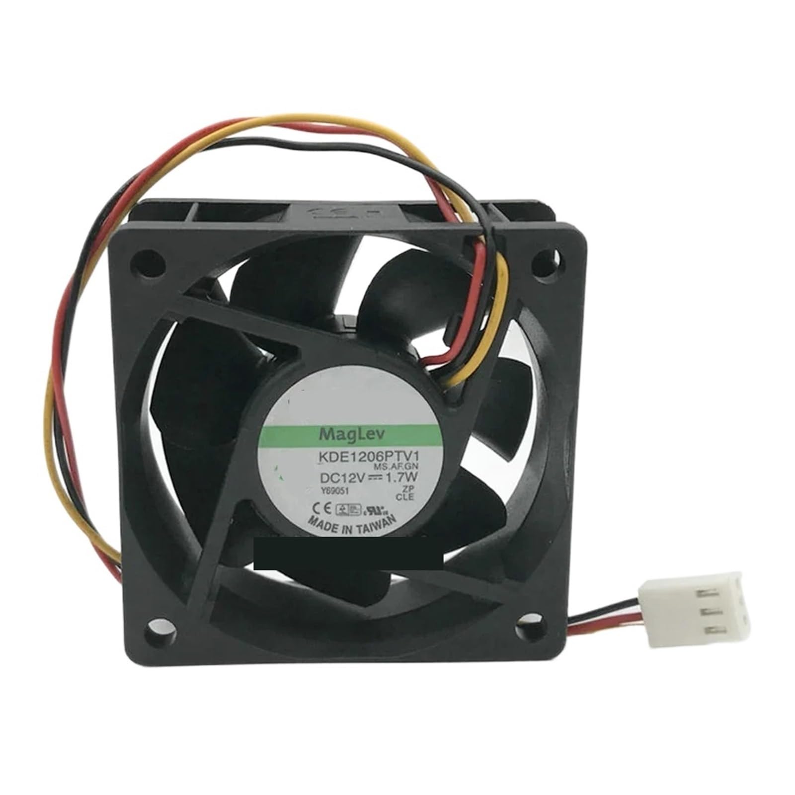 KDE1206PTV1 MS.AF.GN DC12V 1.7W 6025 6CM 60mm 60x60x25mm 3pin Cooling Fan