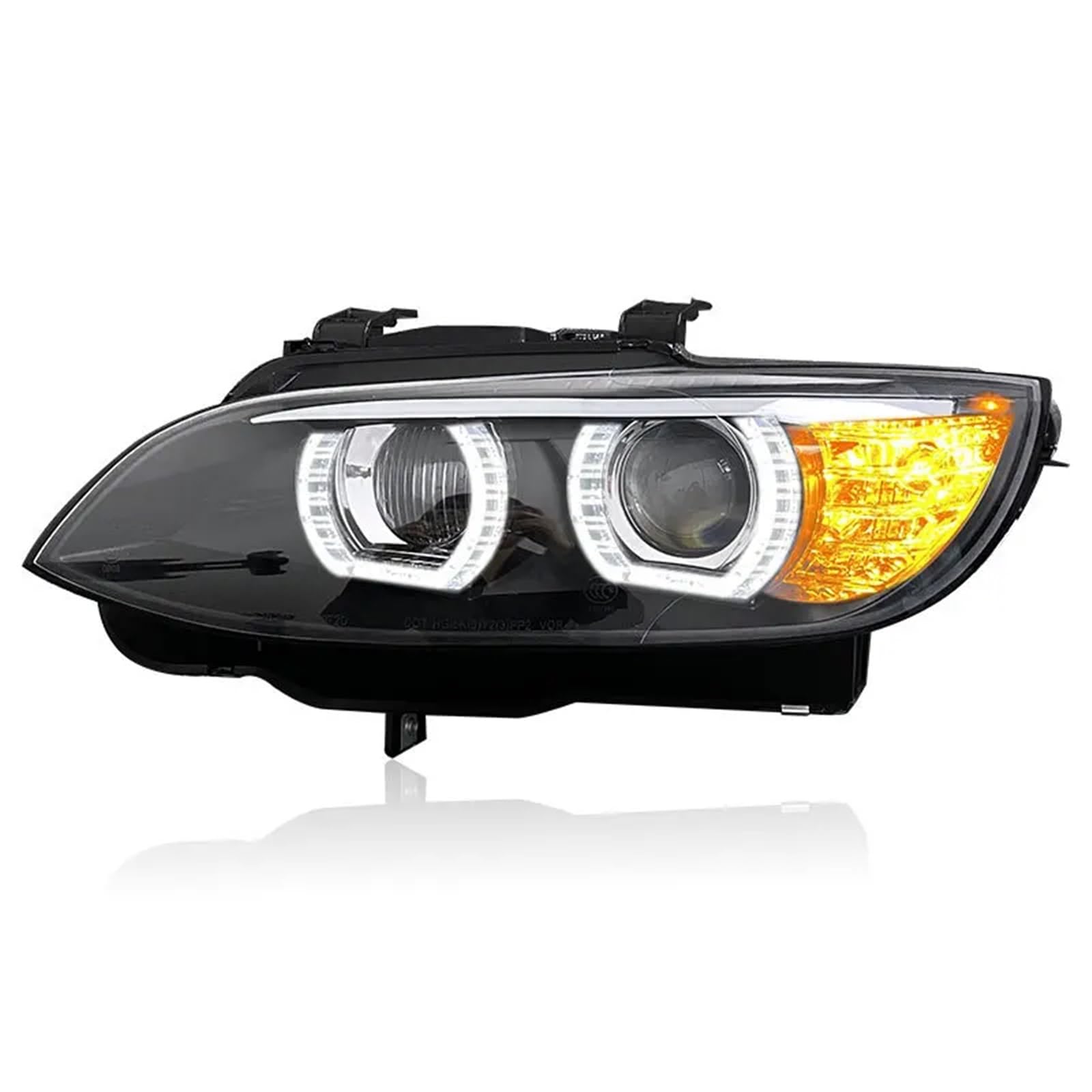 Head Lamp Para reflektorów samochodowych LED pasuje do BMW E92 330i 335i M3 Przedni reflektor Plug And Play DRL Reflektory(For Follow-up Car)