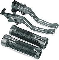 Vista 19 de DOUKI Para Yamaha XMAX300 X-MAX 300 2015-2020 - Palancas de embrague de freno corto para motocicleta, embrague, empuñaduras, extremos de manillar